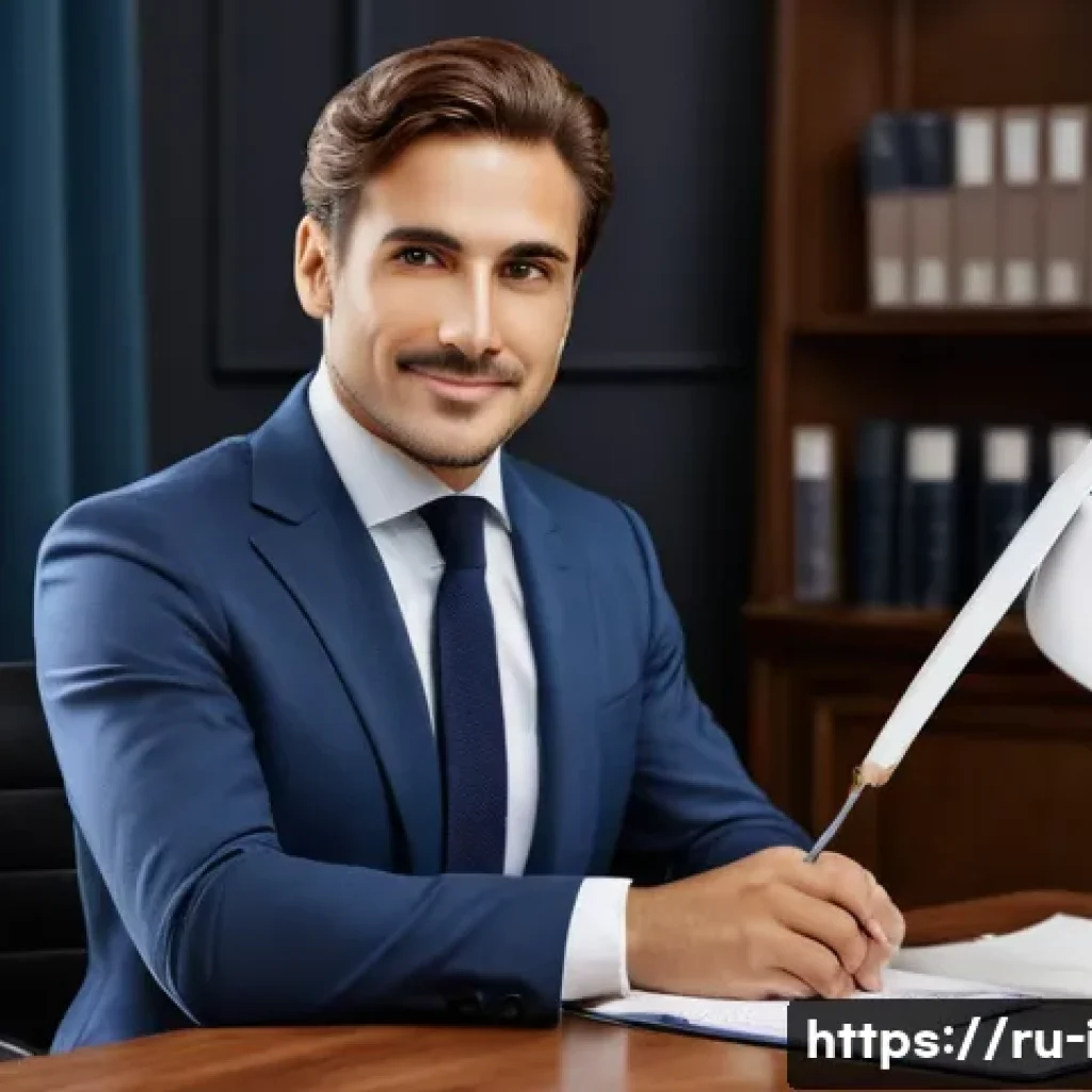 이탈리아어 비즈니스 이메일 작성법 - **Image Prompt: The Formal Italian Overture**
"A professional, mid-shot portrait of a smartly dr...